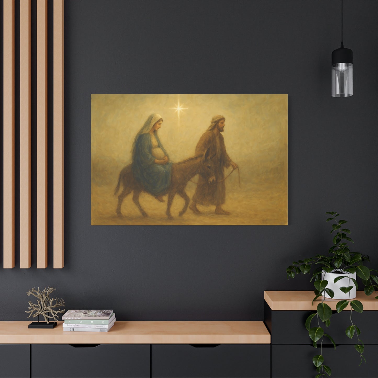 Journey to Bethlehem - Canvas