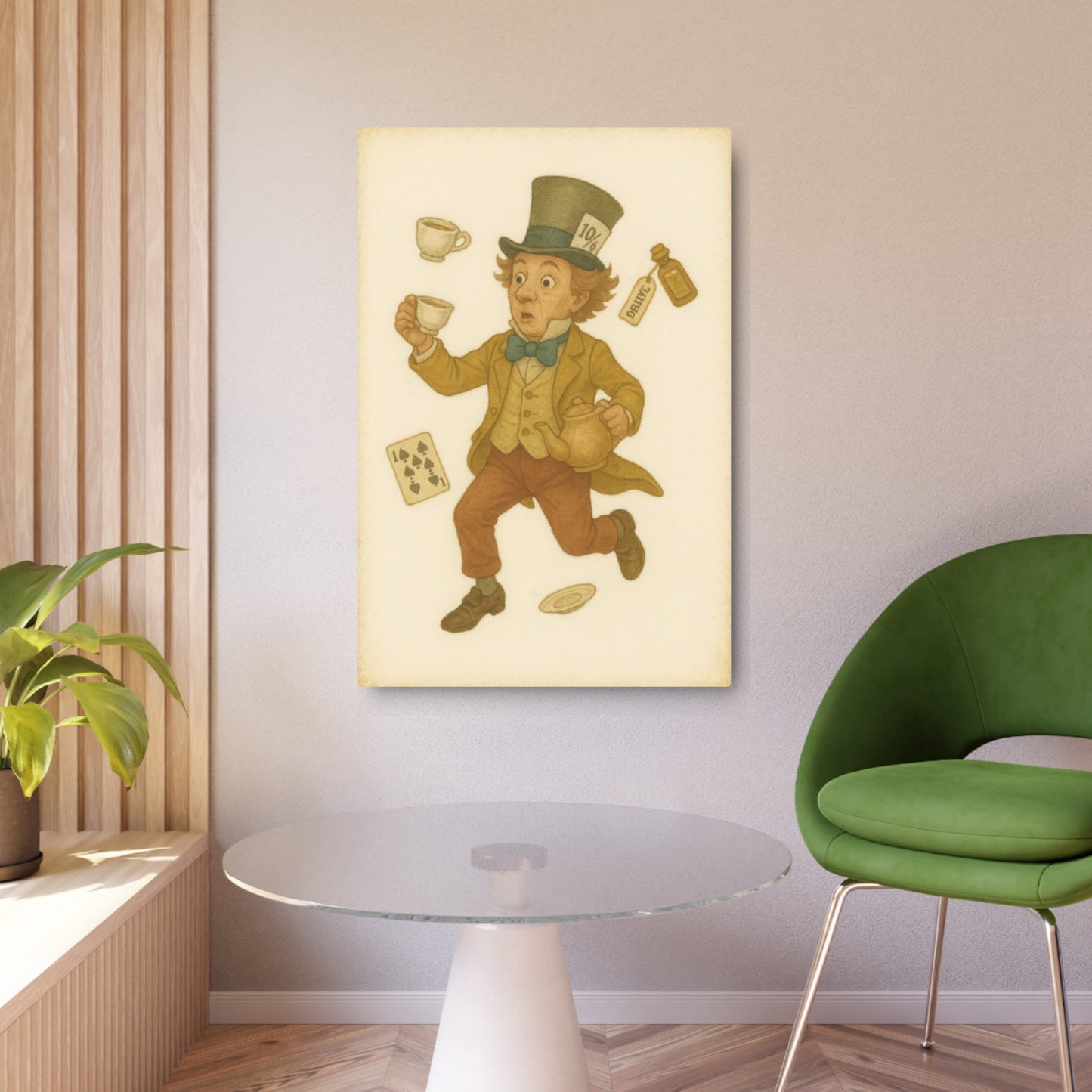 The Mad Hatter - Metal Print