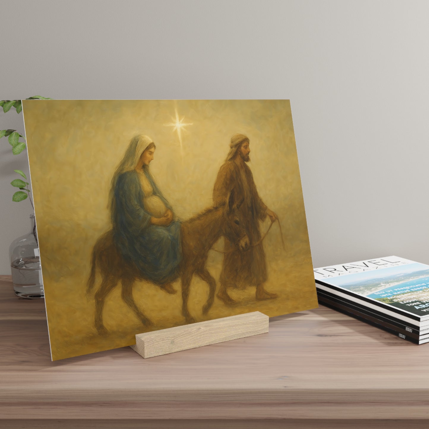 Journey to Bethlehem - Gallery Board with Stand
