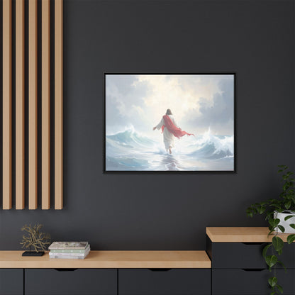 Faith Over Fear - Framed Canvas