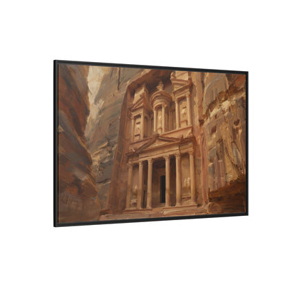 Petra - Framed Canvas