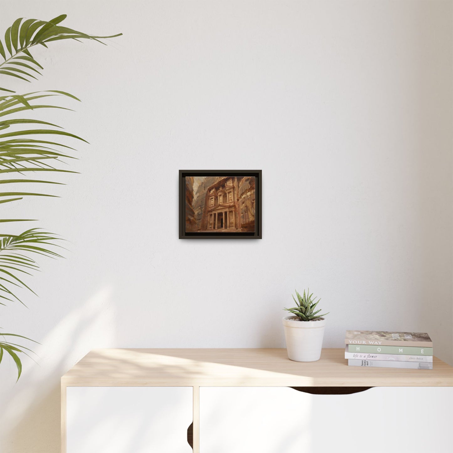 Petra - Framed Canvas