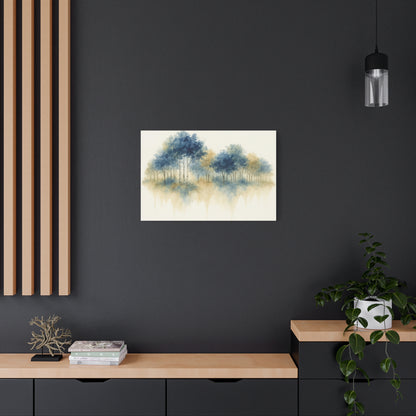 Floating Aspen and Birch Forest Canvas