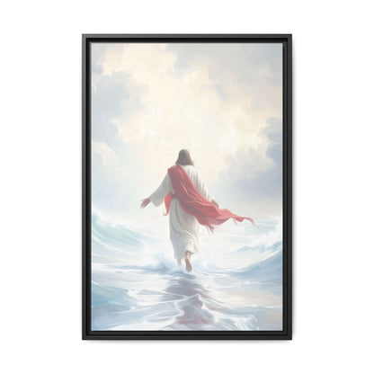 Faith Over Fear - Framed Canvas