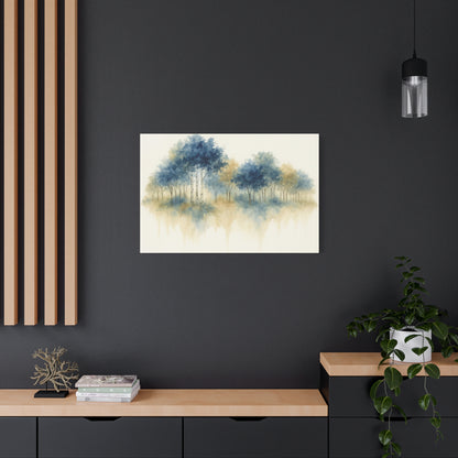 Floating Aspen and Birch Forest Canvas