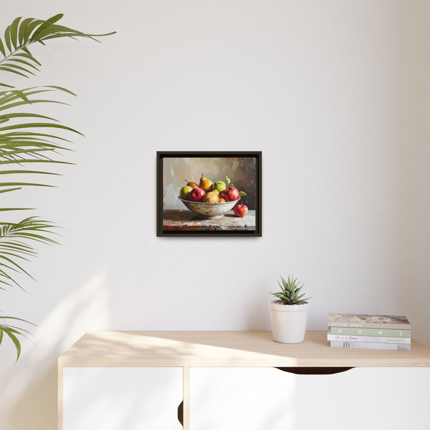 Farmhouse Fruit Bowl - Framed Canvas