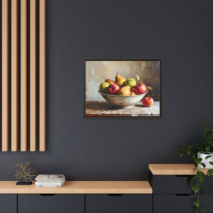 Farmhouse Fruit Bowl - Framed Canvas
