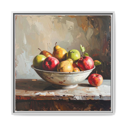 Farmhouse Fruit Bowl - Framed Canvas