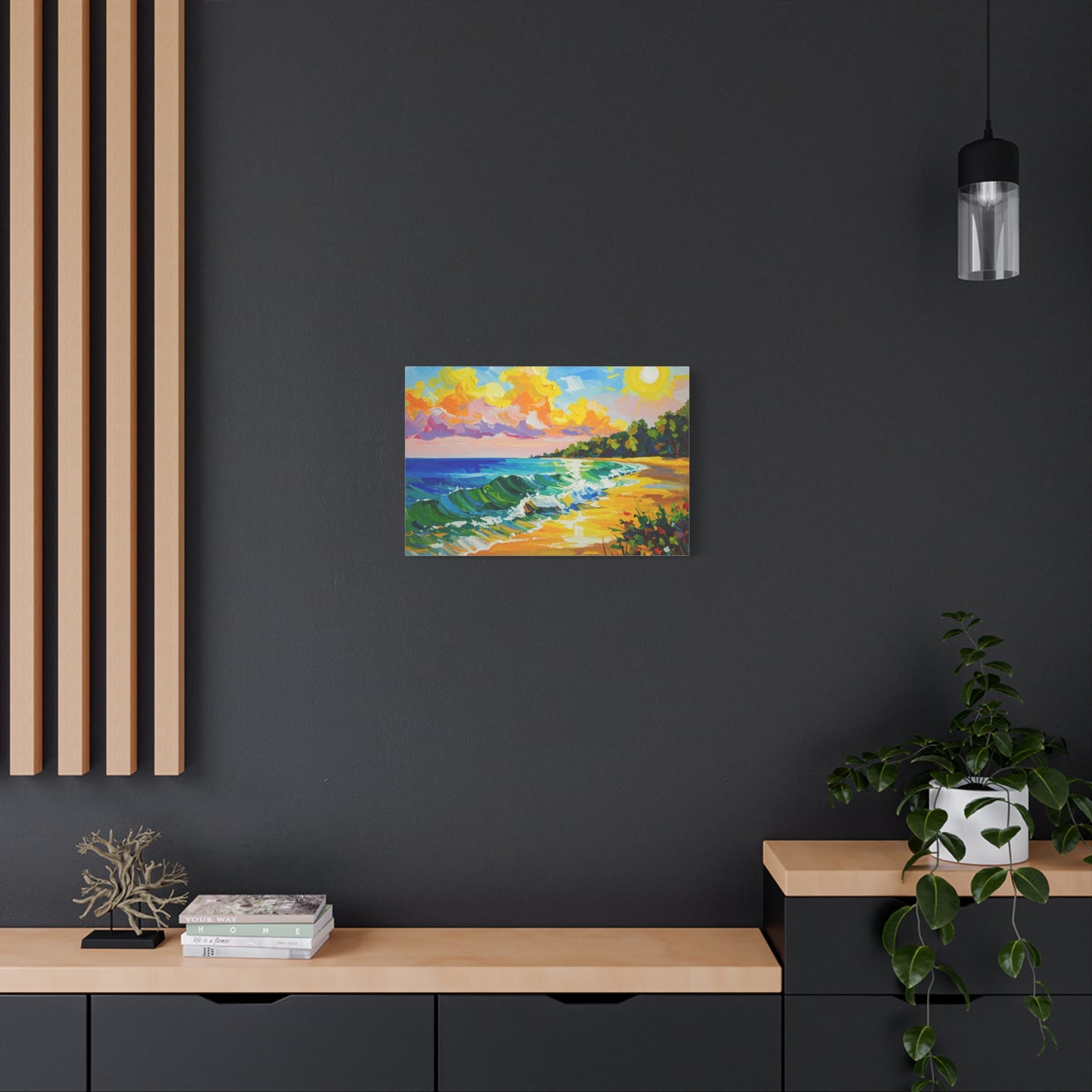 Tranquil Seacsape - Canvas