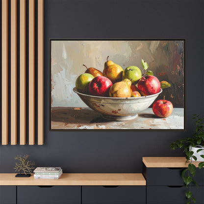 Farmhouse Fruit Bowl - Framed Canvas