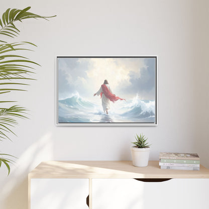 Faith Over Fear - Framed Canvas