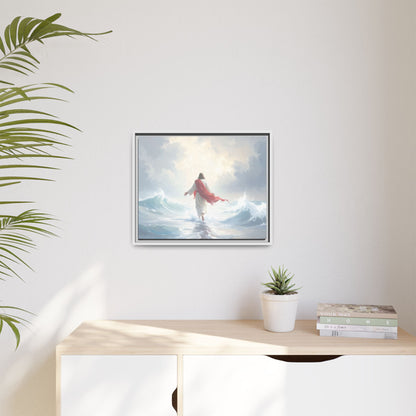 Faith Over Fear - Framed Canvas