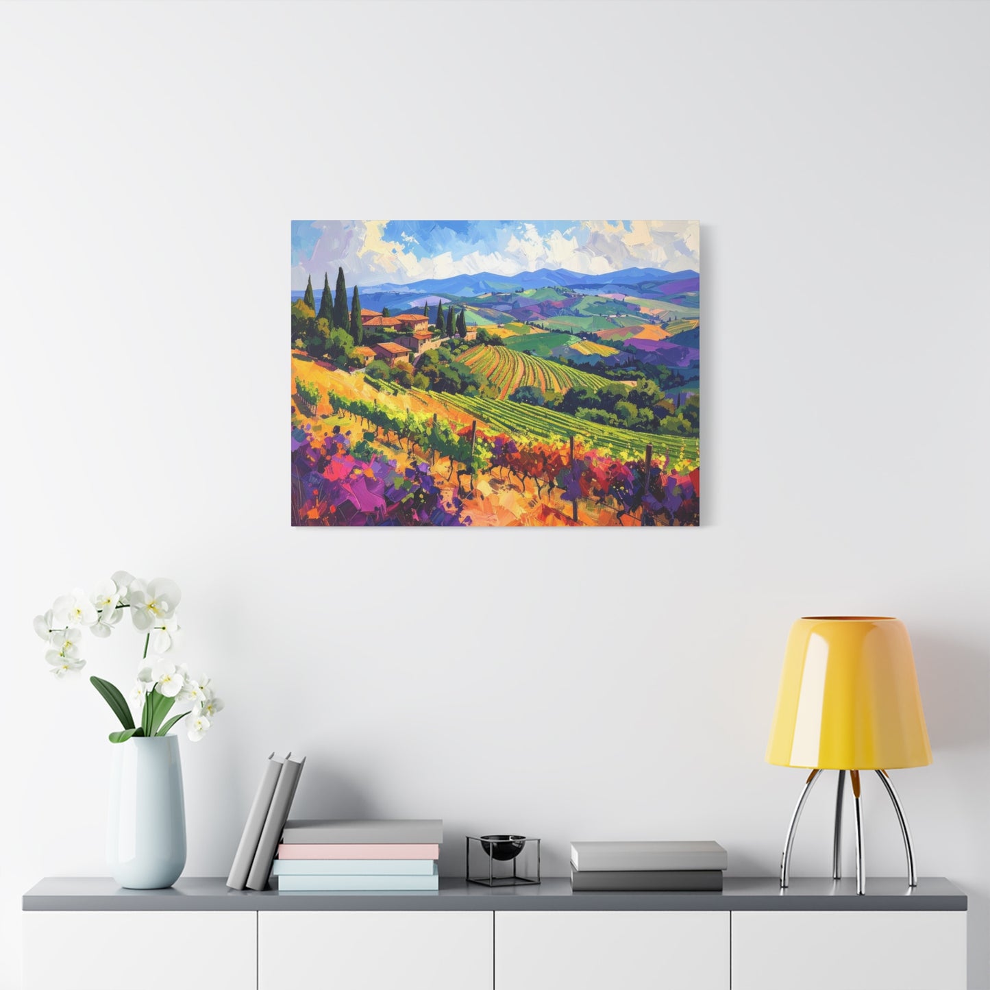 Italian Vineyard - Canvas