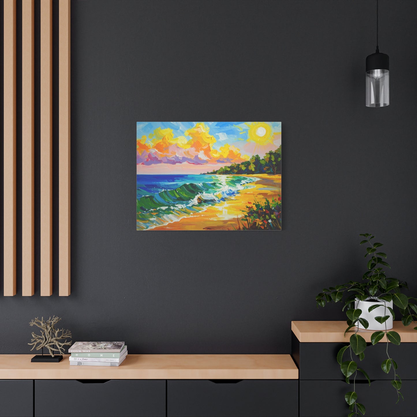 Tranquil Seacsape - Canvas