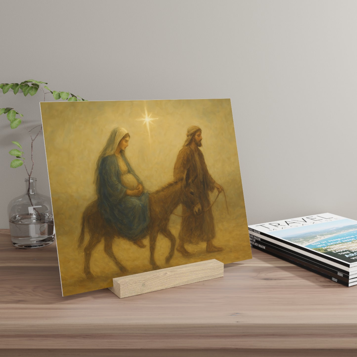 Journey to Bethlehem - Gallery Board with Stand