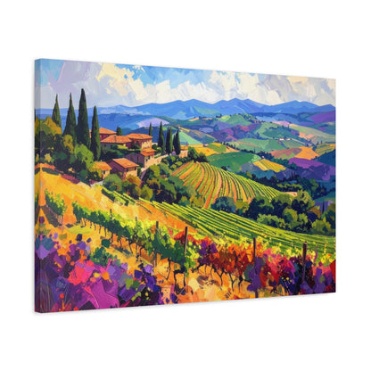 Italian Vineyard - Canvas