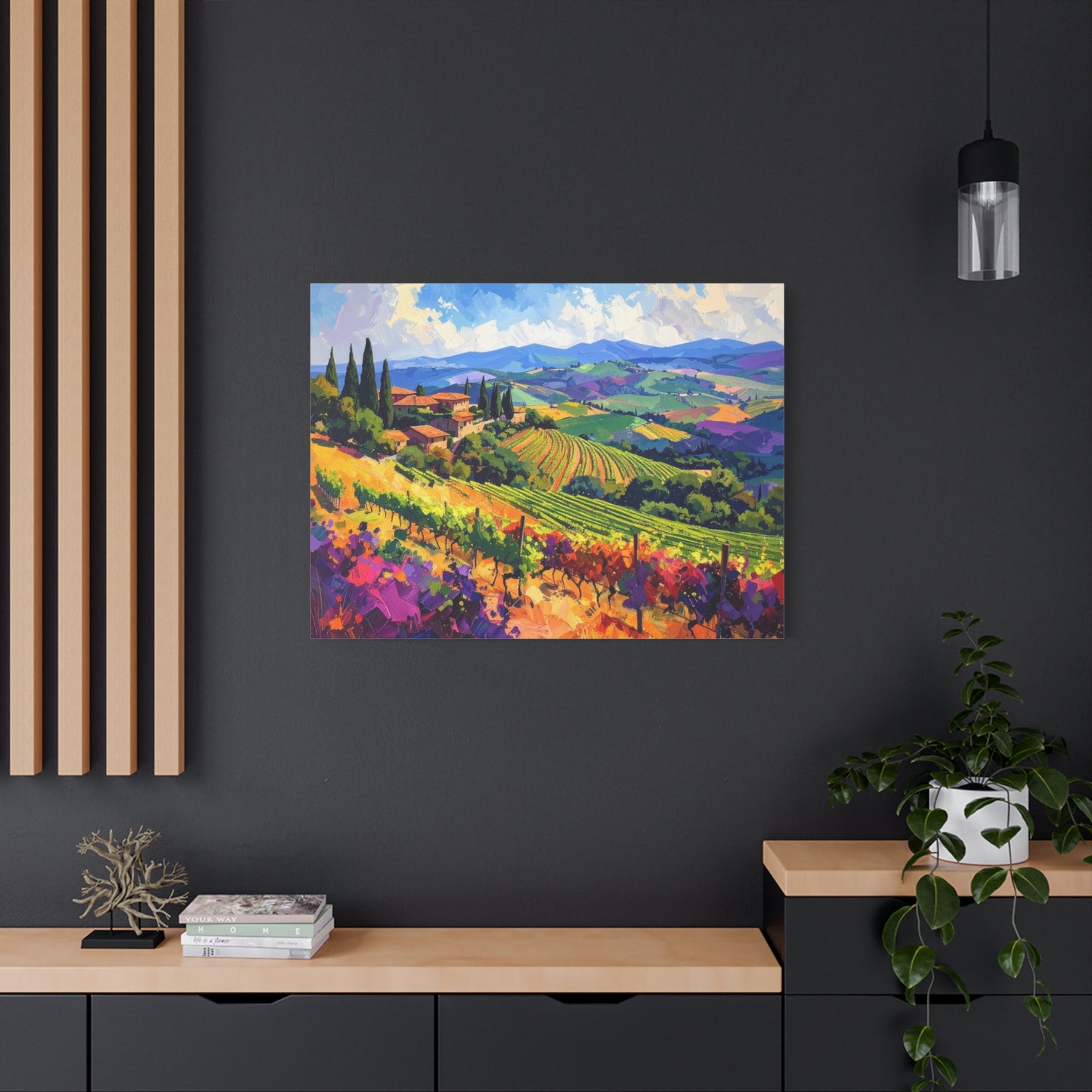 Italian Vineyard - Canvas