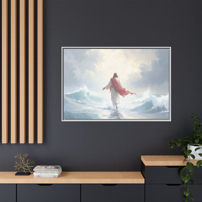 Faith Over Fear - Framed Canvas