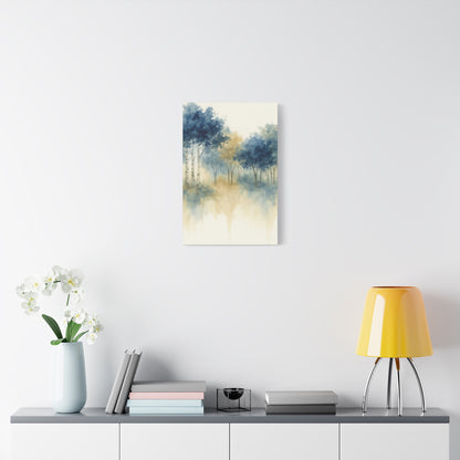 Floating Aspen and Birch Forest Canvas