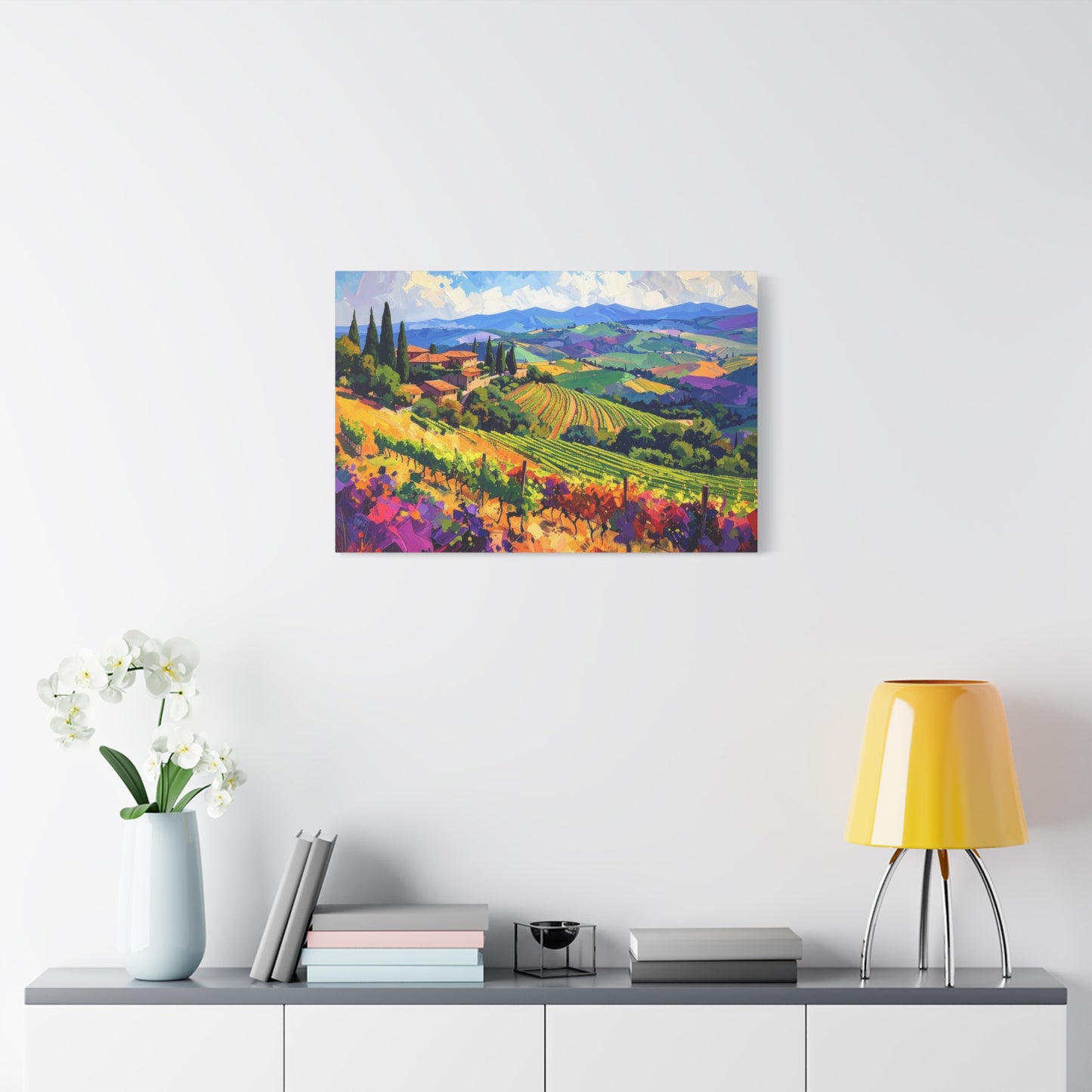 Italian Vineyard - Canvas