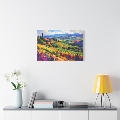 Italian Vineyard - Canvas