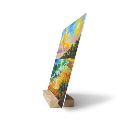 Tranquil Seascape - Gallery Board with Stand
