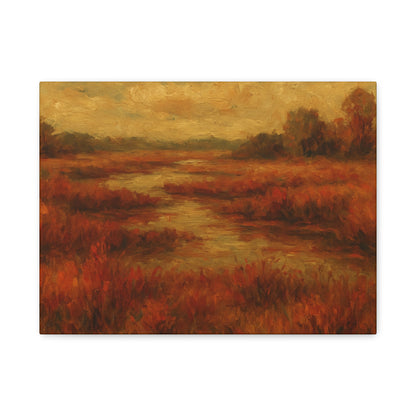 Fall Marsh - Canvas