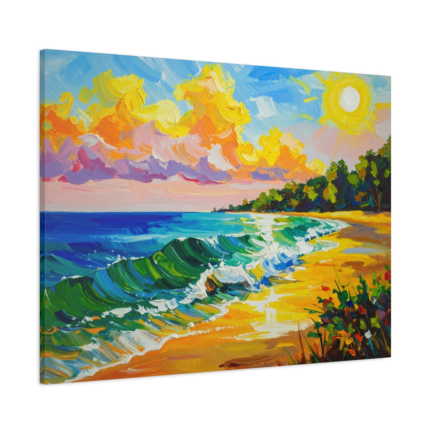 Tranquil Seacsape - Canvas