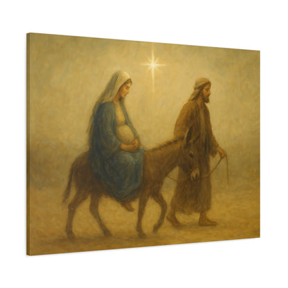 Journey to Bethlehem - Canvas