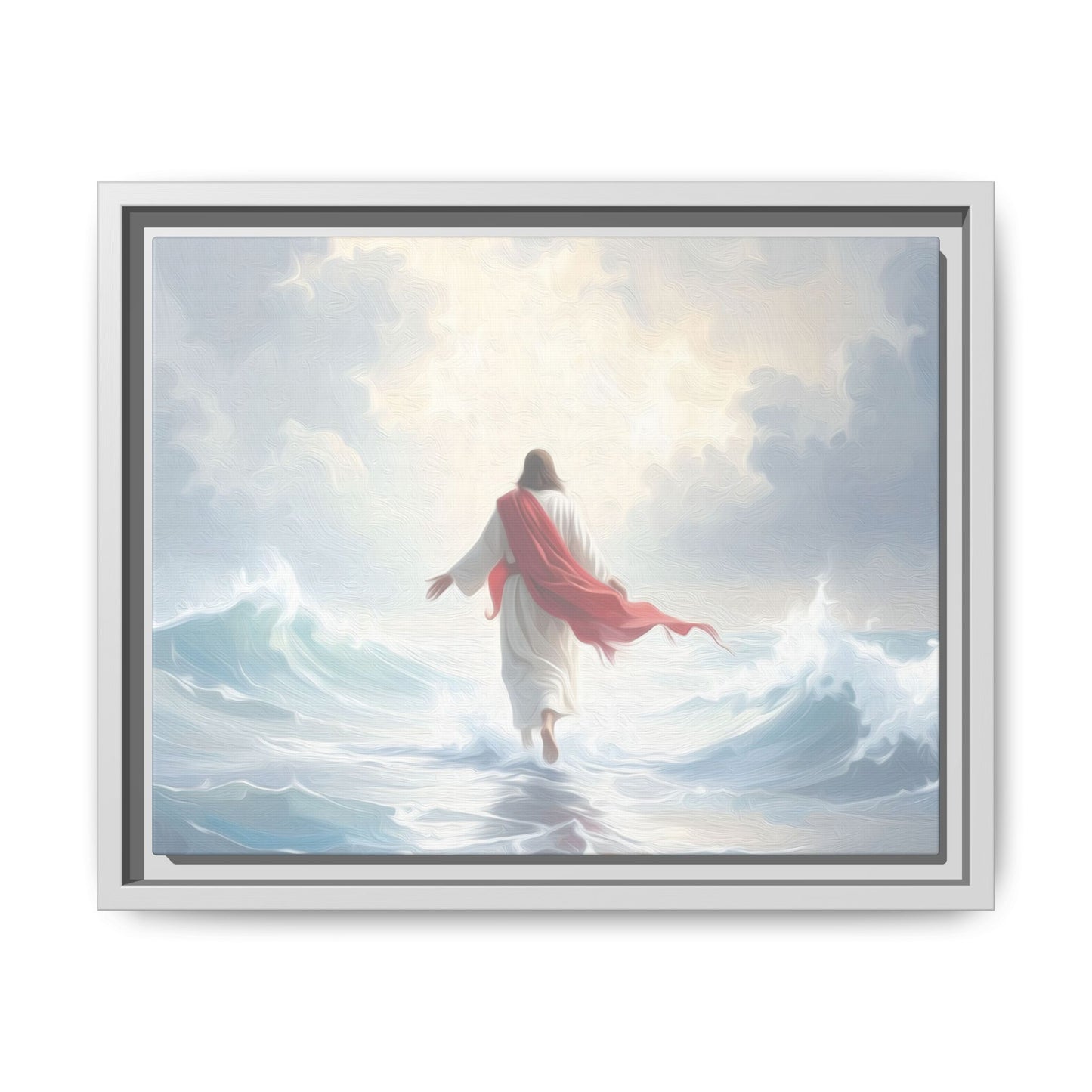 Faith Over Fear - Framed Canvas
