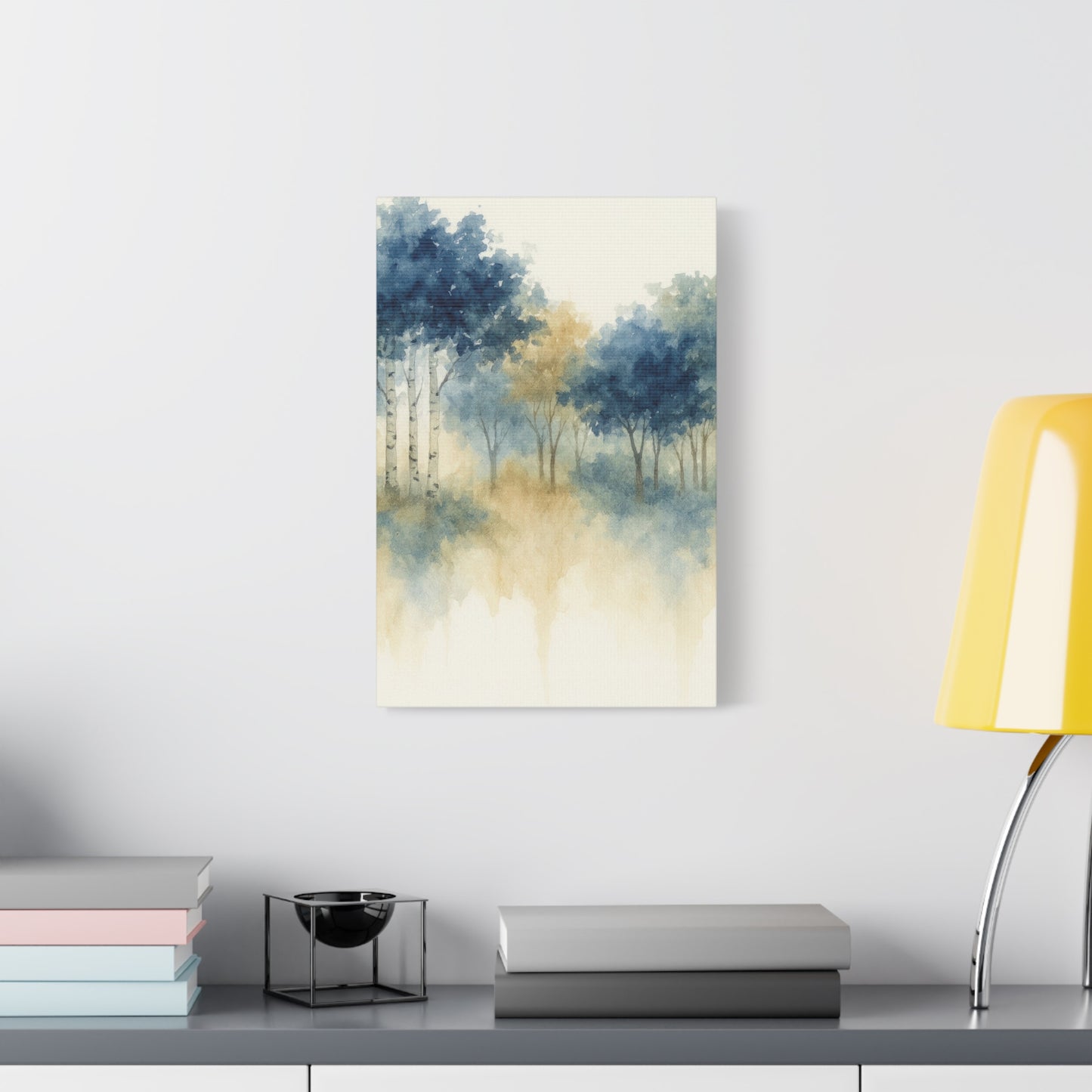 Floating Aspen and Birch Forest Canvas