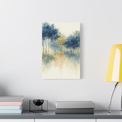 Floating Aspen and Birch Forest Canvas
