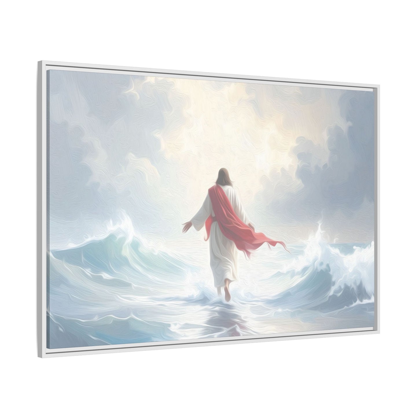 Faith Over Fear - Framed Canvas