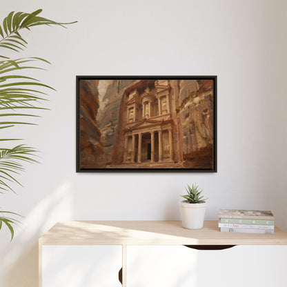 Petra - Framed Canvas