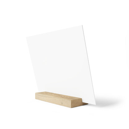 Lazy Country Road #3 - Gallery Board with Stand