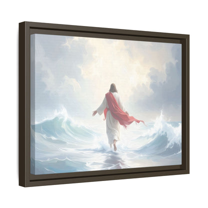 Faith Over Fear - Framed Canvas