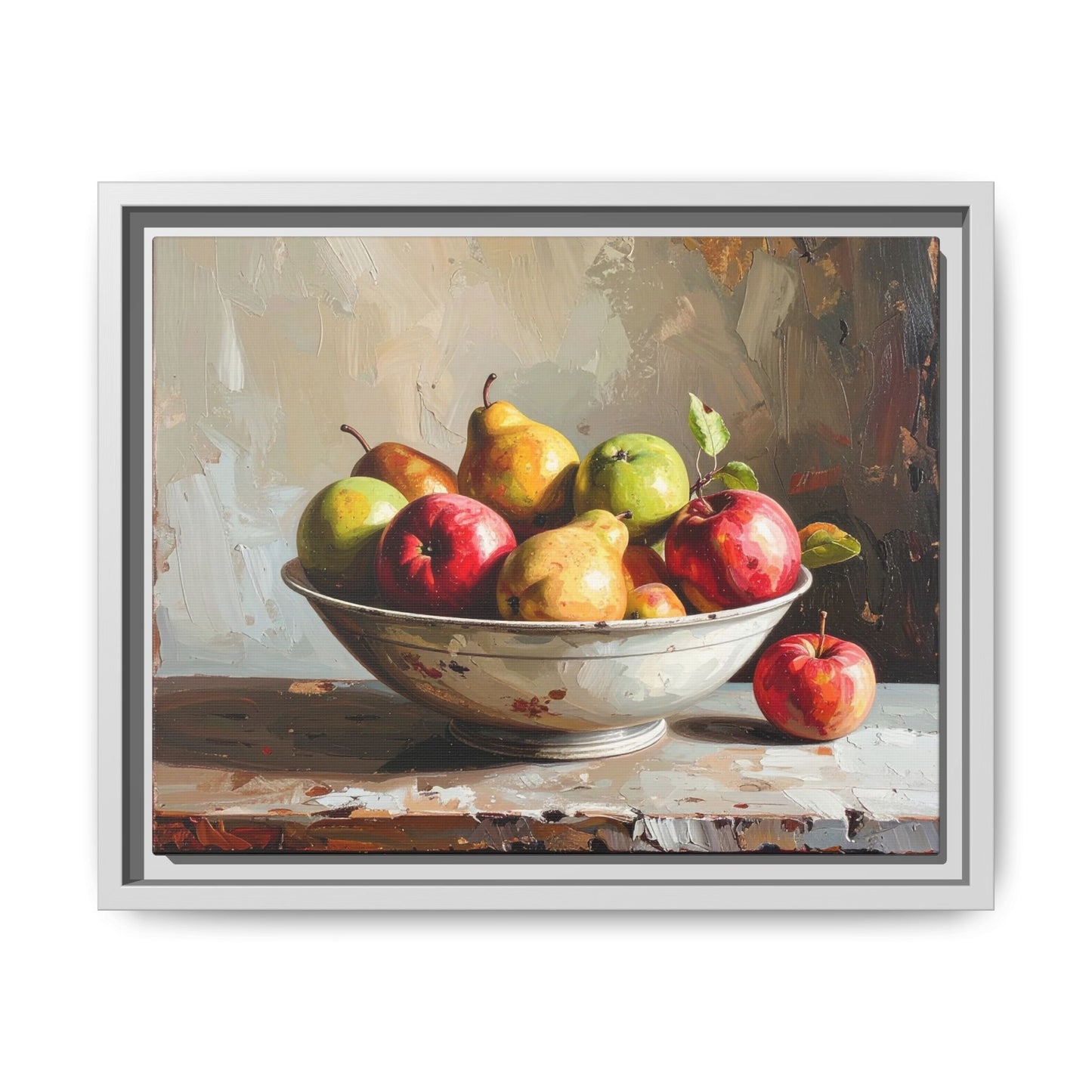 Farmhouse Fruit Bowl - Framed Canvas