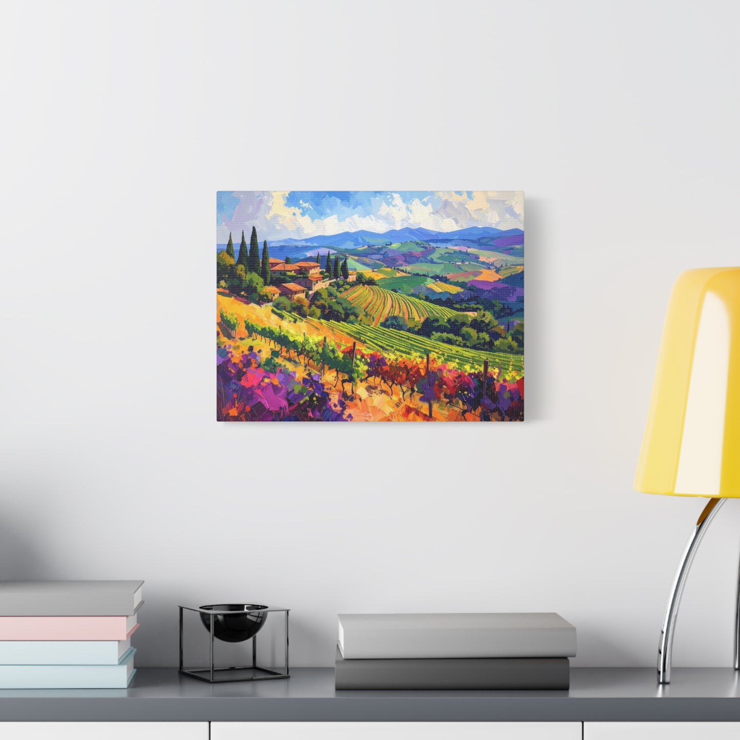 Italian Vineyard - Canvas
