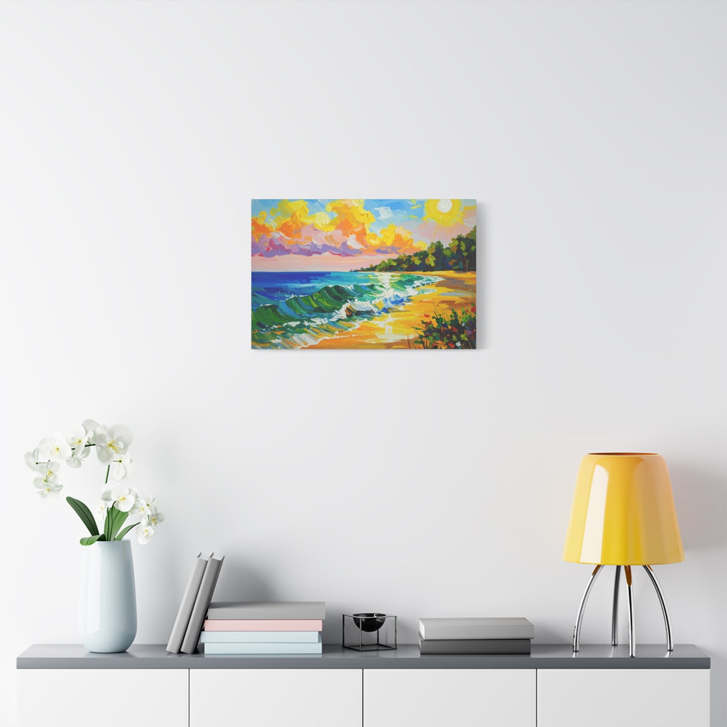 Tranquil Seacsape - Canvas