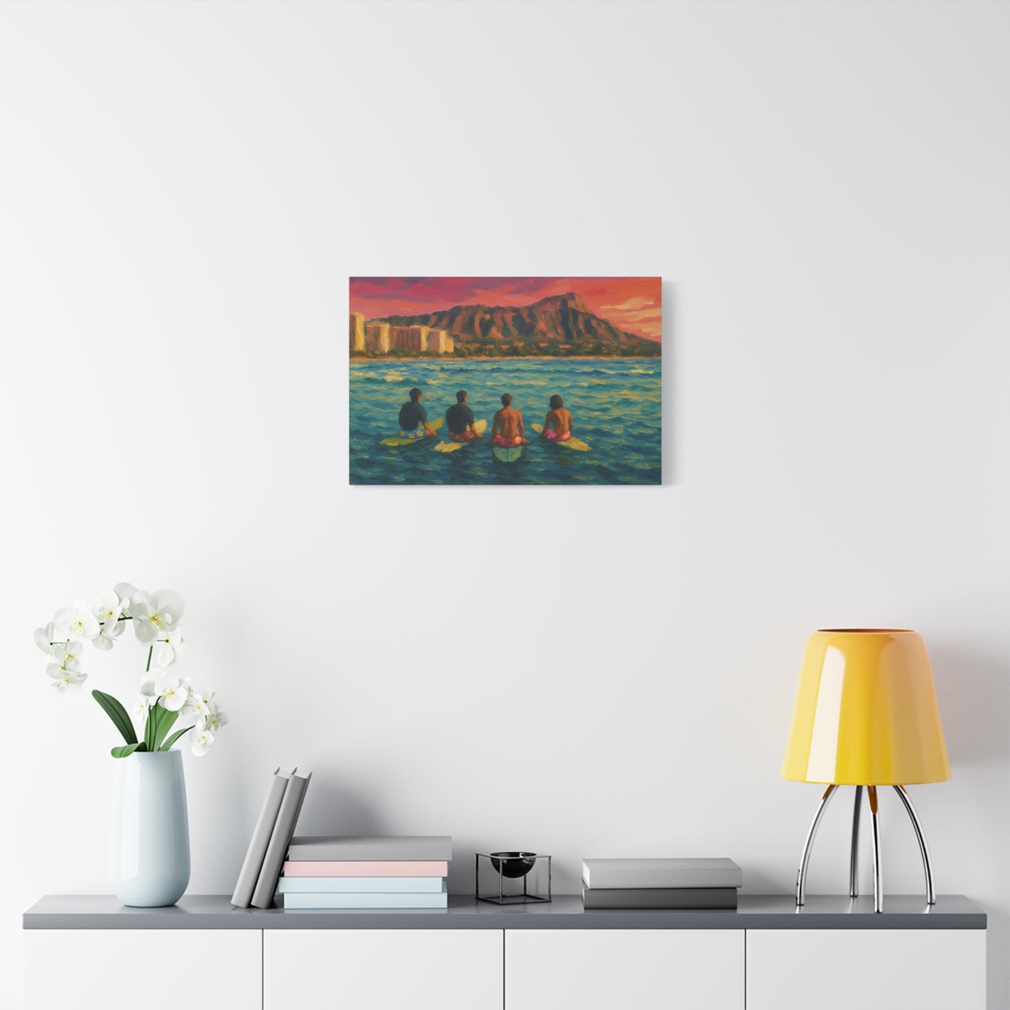 A Day On The Water Canvas