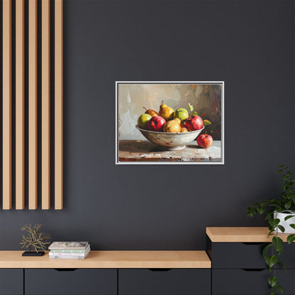 Farmhouse Fruit Bowl - Framed Canvas