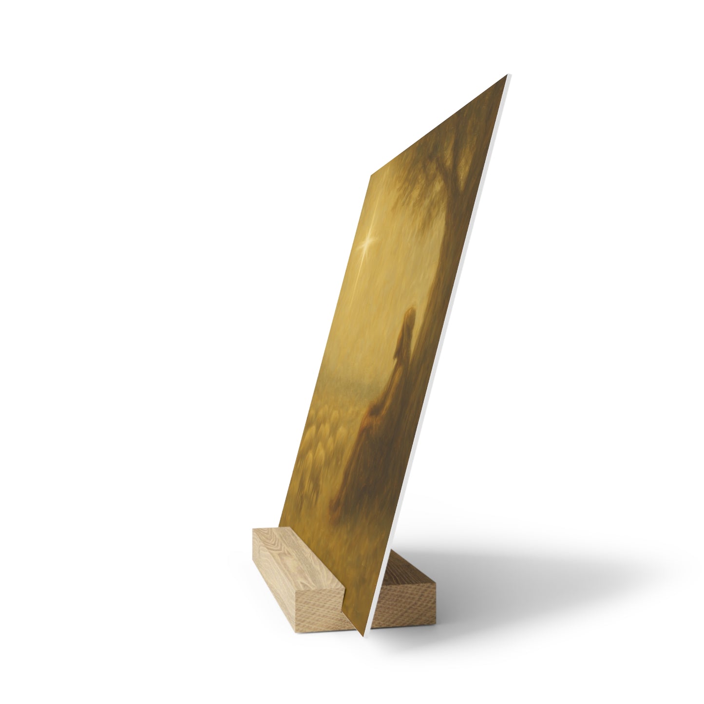 Shepherd In The Field - Gallery Board with Stand