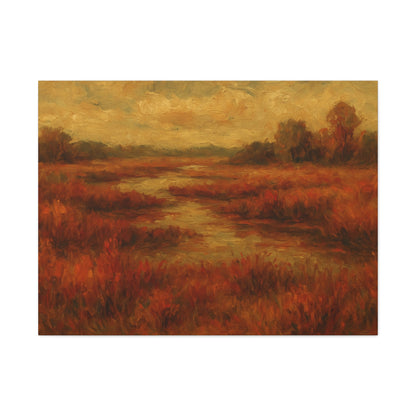 Fall Marsh - Canvas