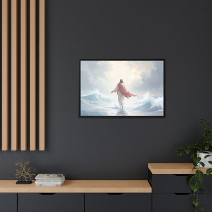 Faith Over Fear - Framed Canvas