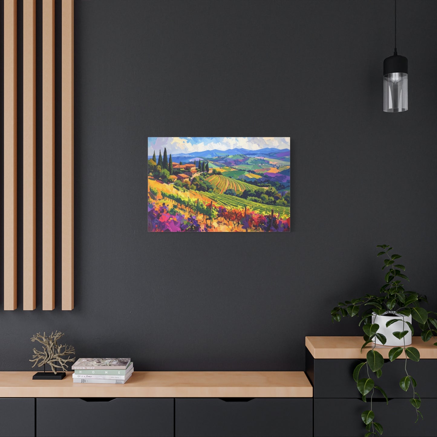 Italian Vineyard - Canvas