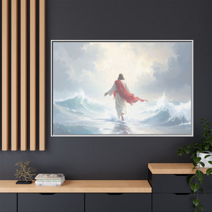 Faith Over Fear - Framed Canvas