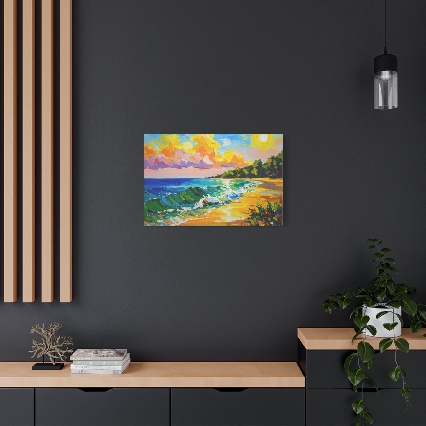 Tranquil Seacsape - Canvas