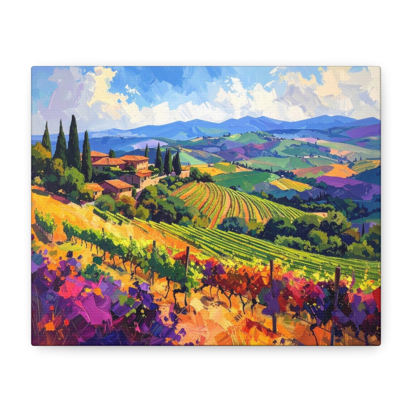 Italian Vineyard - Canvas