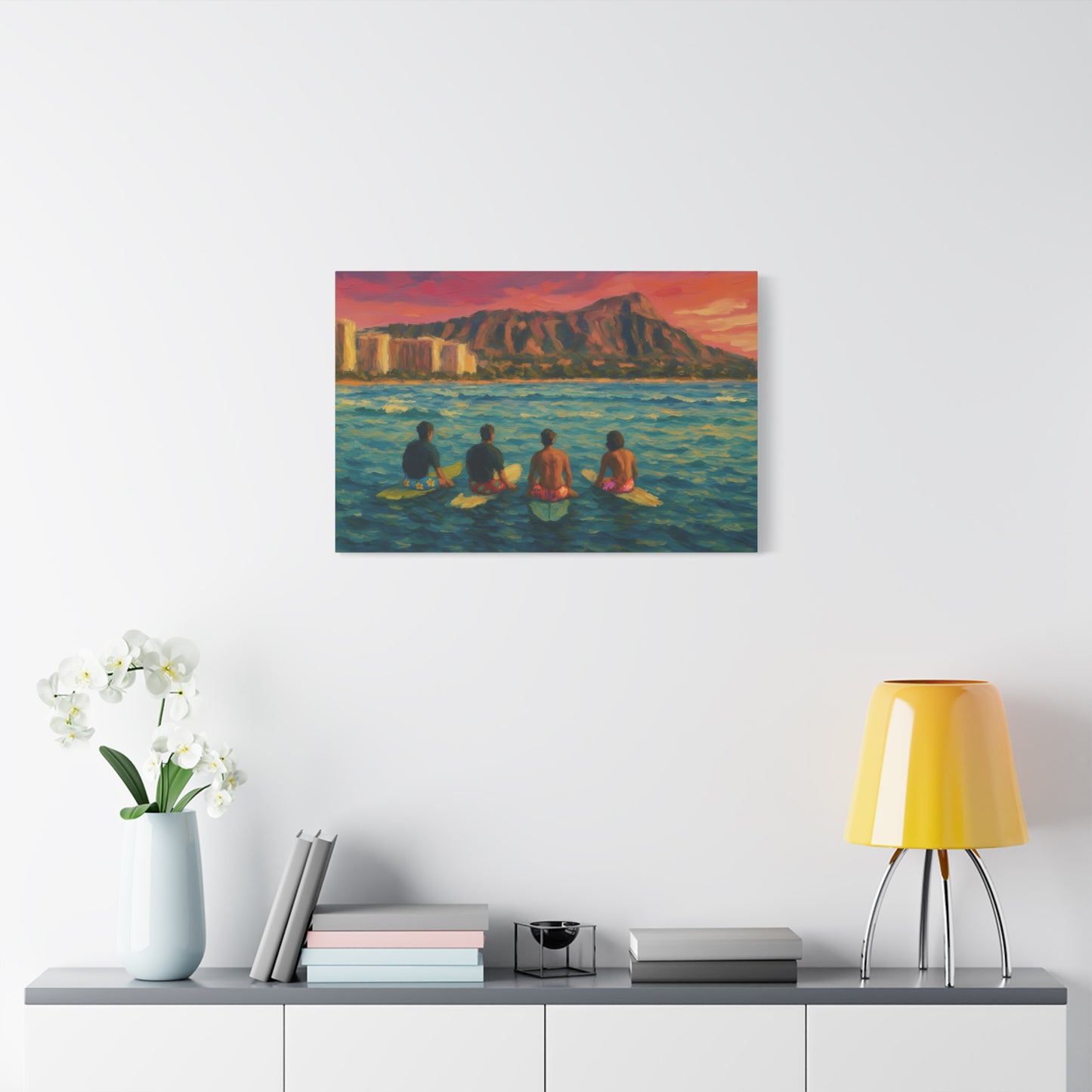 A Day On The Water Canvas