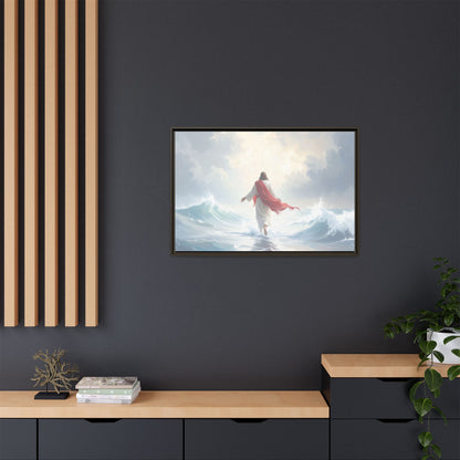 Faith Over Fear - Framed Canvas